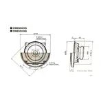 Parlantes Pioneer TS-G1010F Tamaño 4" Potencia Máxima 190 W