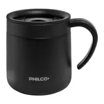 Taza Termica Philco Acero Inoxidable 320 ml Negro TT320PH-NS