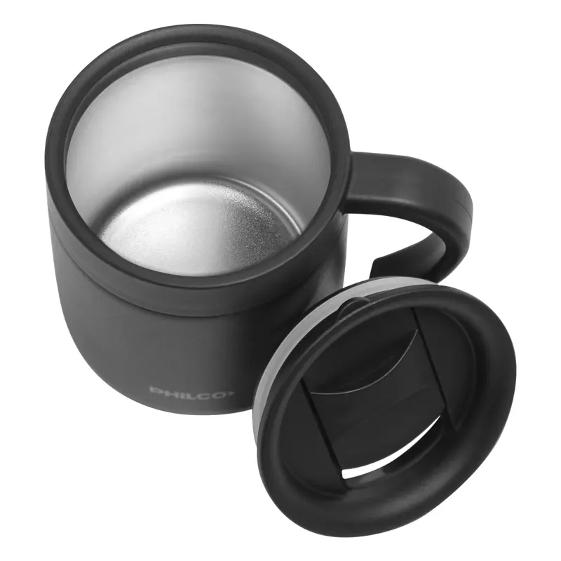 Taza Termica Philco Acero Inoxidable 320 ml Negro TT320PH NS