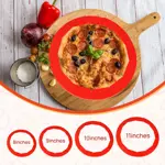 Protector Ajustable para Bordes de Tarta WYMECT de Silicona 20-29 cm