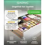 Kitx 4 Organizadores de Cajón Gadnic Medias y Ropa Interior