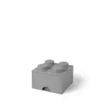 Cajón de almacenamiento LEGO Brick 4 Medium Stone Grey Room Copenhagen
