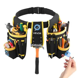 Cinturón De Herramientas  Ajustable...
