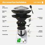 Robot De Cocina Heybez Pmix08 Con Intermix 1800w