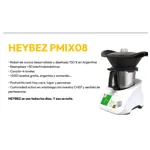 Robot De Cocina Heybez Pmix08 Con Intermix 1800w