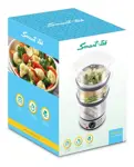 Vaporera Electrica De Alimentos Smart-tek Sd2091