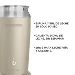 Espumero Smart-tek Mf900 Leche Fría/caliente 115ml Negro