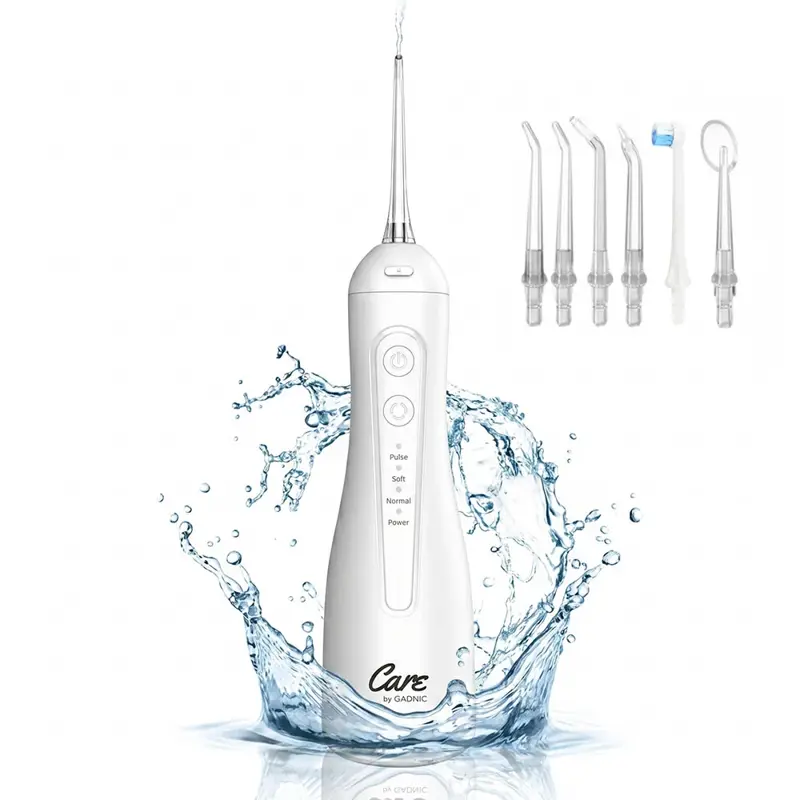 Irrigador Bucal Portátil Bllanco Care By Gadnic 300ml Recargable 4 Modos de Limpieza