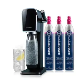 Art Máquina Para Agua Con Gas Negr...