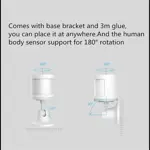 Sensor de Movimiento Aqara PIR Inalámbrico para Xiaomi Home 4 pcs