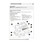 Cortadora De Fiambre Profesional Ultracomb Fs-6801g