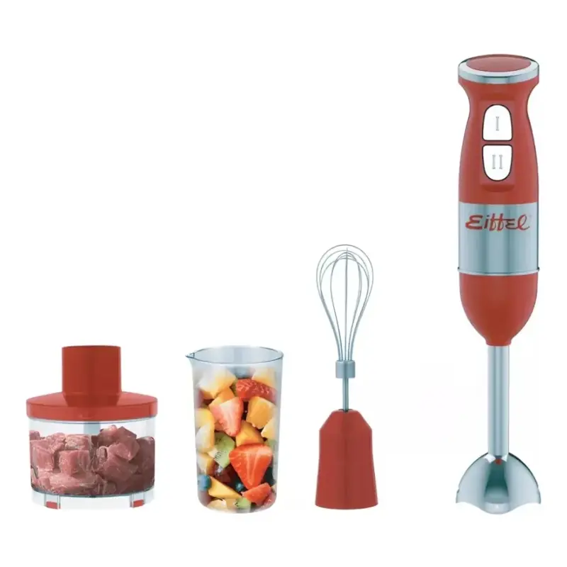Mixer Eiffel E 237 3 en 1 Acero Inoxidable 500W 220V Rojo