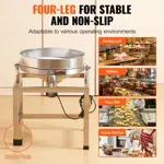 Tamiz Vibratorio Eléctrico Automatizado Vevor De Acero Inoxi