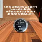 Tabla Combinada Mix Holz 60x40 cm + CERA DE ABEJA EN PASTA DE REGALO
