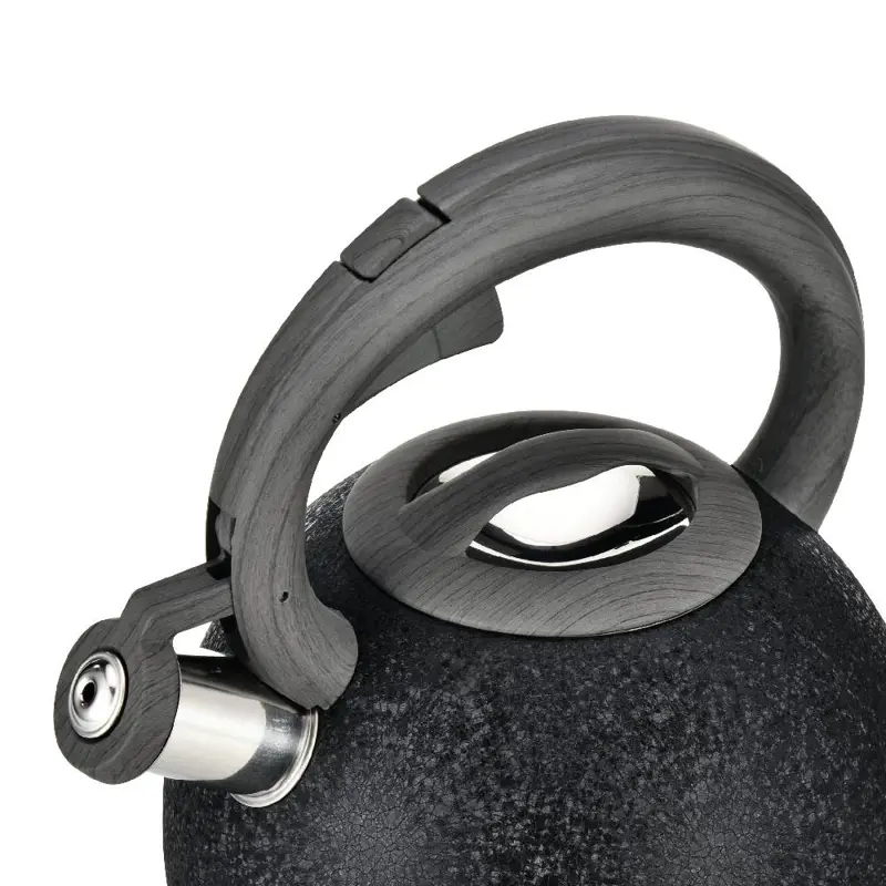 Pava Silbadora Hamilton Beach Acero Inoxidable 3L Negro PAN103HB NS