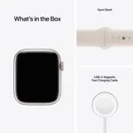Reloj inteligente Apple Watch Series 7 GPS 45 mm Starlight reacondicionado