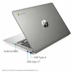 Notebook HP Chromebook HD de 14 pulgadas, 4 GB de RAM, 32 GB eMMC, Chrome OS renovado