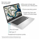 Notebook HP Chromebook HD de 14 pulgadas, 4 GB de RAM, 32 GB eMMC, Chrome OS renovado