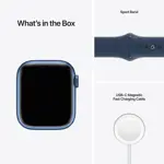 Estuche de aluminio azul para reloj inteligente Apple Watch Series 7 GPS, 41 mm, reacondicionado