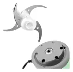 Picadora Alimentos 600ml Lusqtoff Lq-ch070 300w Procesadora Verde Claro