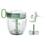 Picadora Trituradora Manual Chopper Verduras Cuchilla Ultra Filo Waggs