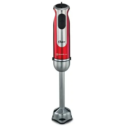 MINIPIMER OSTER 800W VASO MEDIDOR 700ML STICK MIXER ROJO