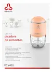 Picadora De Alimentos Ultracomb Pc6802 200w Bowl Vidrio