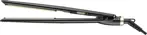 Plancha Cabello ELEGANCE PTC GOLD AF - Placas Largas, 230°C, Bi Volt, Negra