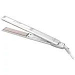 Plancha Cabello ELEGANCE LINO - Aceite Lino, 230°C, Patín Largo, Bivolt, Blanco