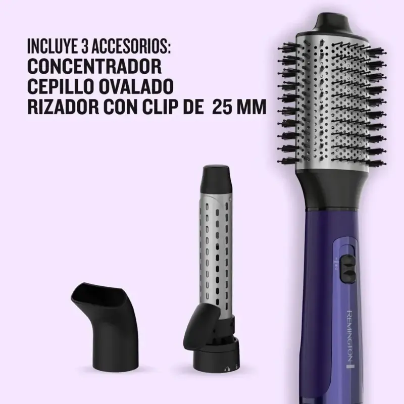 Cepillo Multistyler Remington Gloss Tecnología Antiestática