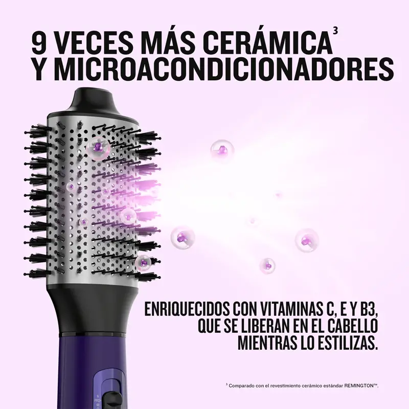 Cepillo Multistyler Remington Gloss Tecnología Antiestática