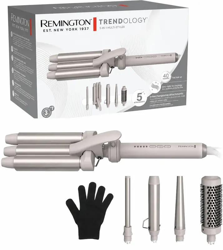 Cepillo de Aire Multiestilizador 5 en 1 Remington Trendology