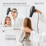 Set Suono Planchita de Cerámica + Secador de Pelo 1800W