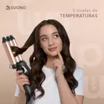 Buclera Rizador Tripe Suono 25mm con Ajuste Temperatura