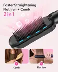 Cepillo alisador de pelo Wavytalk Ionic 6 Temperature Rose