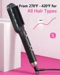 Cepillo alisador de pelo Wavytalk Ionic 6 Temperature Rose