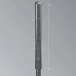 Plancha de turmalina de 2,54 cm