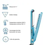 Babyliss Plancha Alisadora Digital Doble Voltaje