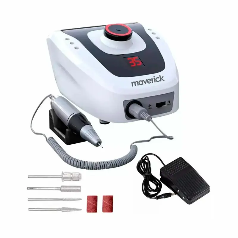 Torno Manicura Profesional Uñas Esculpidas + Pedal Maverick