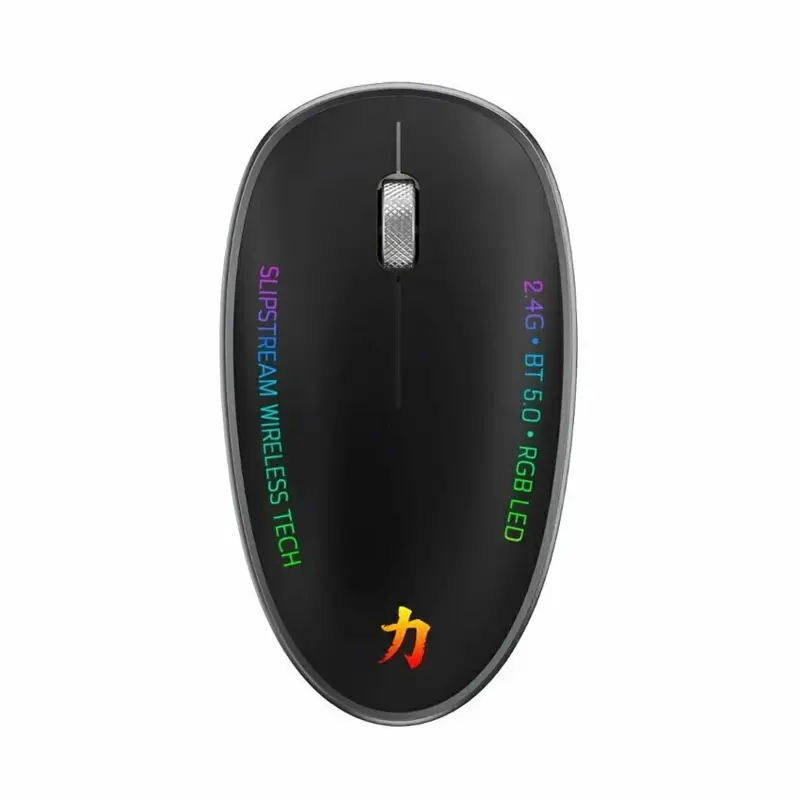 Mouse Inalambrico Pc Crown Mustang Kaneda Rgb