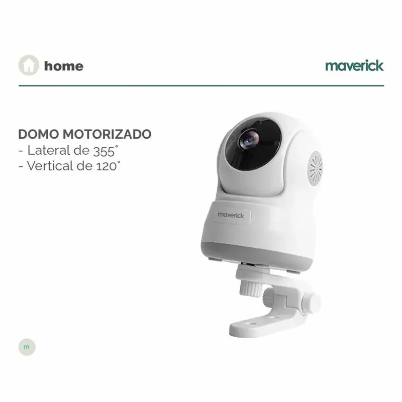 Camara De Seguridad Motorizada Maverick Hd Wifi Audio Hd Visión View 1