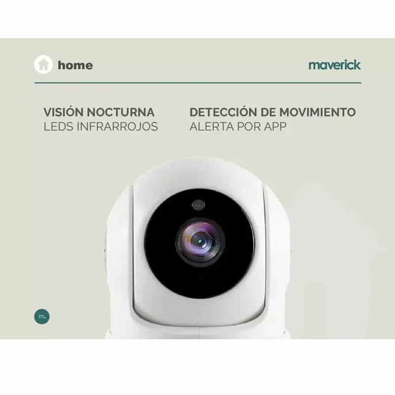 Camara De Seguridad Motorizada Maverick Hd Wifi Audio Hd Visión View 1