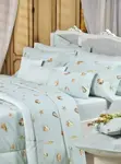 Juego De Sabanas Danubio Botanical 144 Hilos King Size
