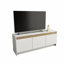 Rack Tv Mesa Cerrado Mueble Para Sm...