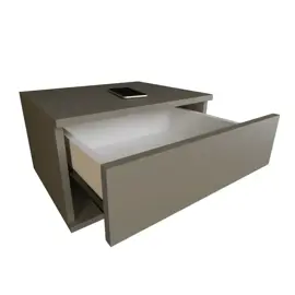 Mesa De Luz Flotante  1 Cajón ...