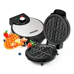 Waflera Eléctrica XL Antiadherente Novohome 700w 4 Rebanadas