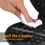 Waflera Eléctrica XL Antiadherente Novohome 700w 4 Rebanadas