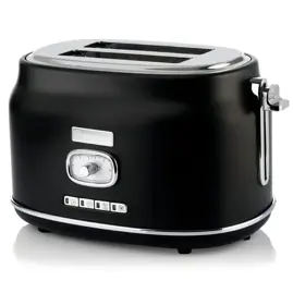 Tostadora Retro  Tm80003 Negra