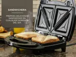 Waflera Sandwichera Electrica Gadnic 3 en 1 750W Placas Desmontables