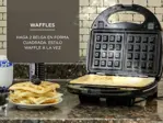 Waflera Sandwichera Electrica Gadnic 3 en 1 750W Placas Desmontables